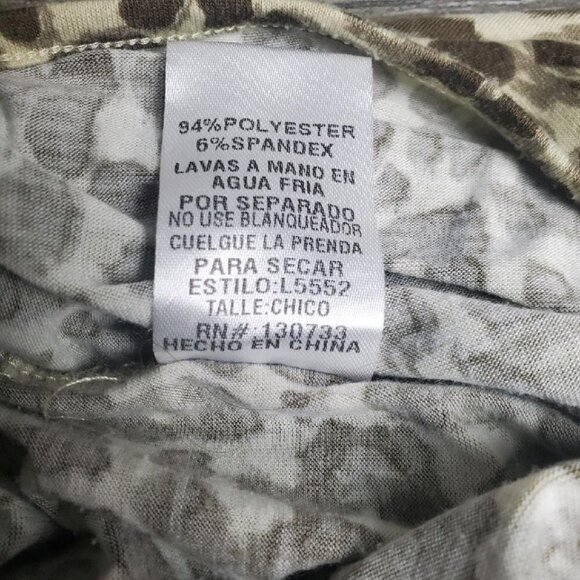 ❤️264 Umgee Animal Leopard Print Cinched Waist Wide Leg Jumpsuit - Picture 7 of 7